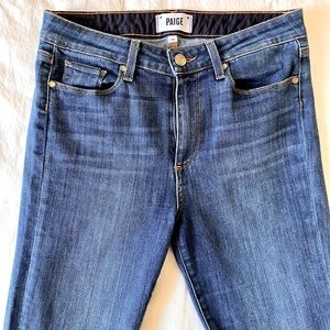 Paige Premium Denim Hoxton Skinny Jeans Size 28